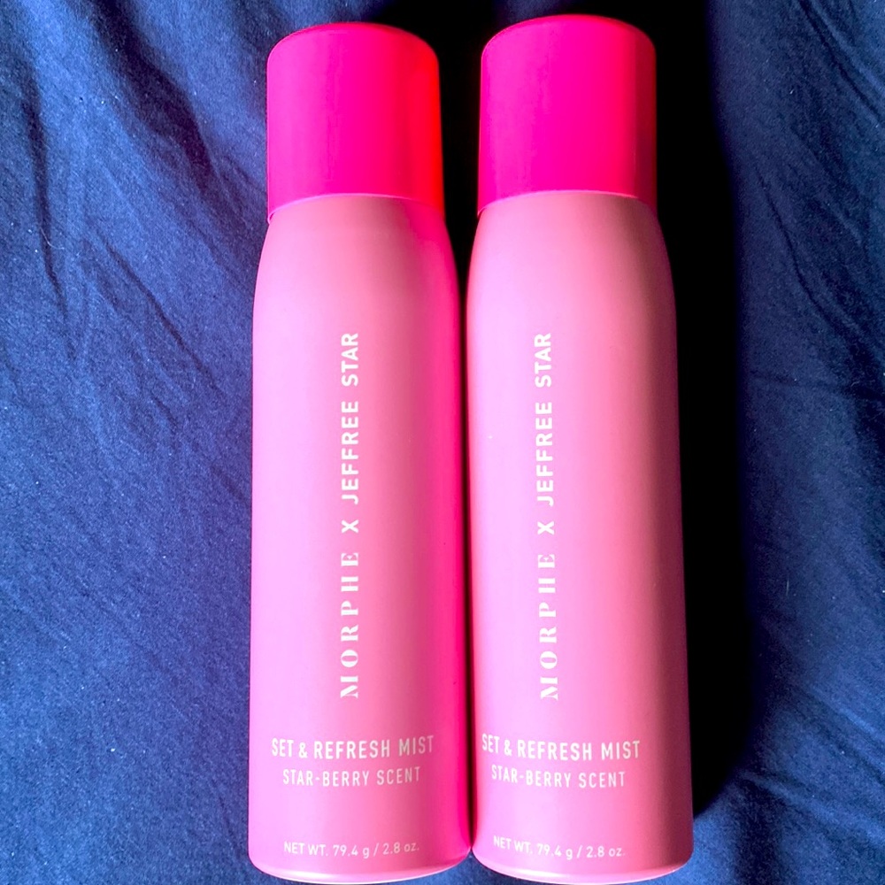 Jeffree Star x Morphe Set & Refresh Mist Scent: Starberry